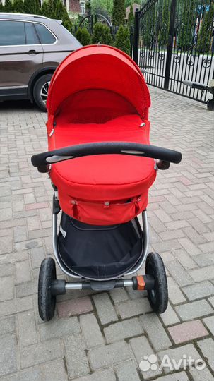 Коляска Stokke trailz 2 в 1 +подарок варежки муфта