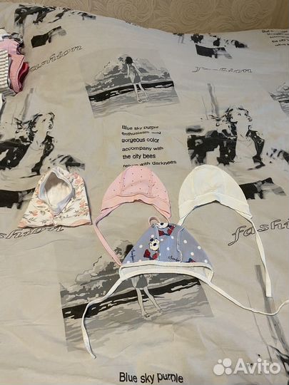 Вещи пакетом для новорожденной девочки от 1-4 м