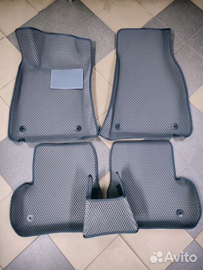 Ева коврики c бортами для Audi A6 allroad II (C6)