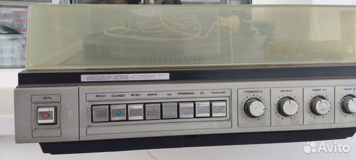 Виниловый проигрыватель вега 109