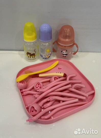 Набор детских бутылочек поильник