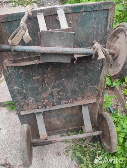 Садовая тележка тачка 4-колесная