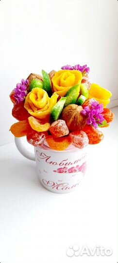 Съедобные вкусные букеты для мужчин женщин детей