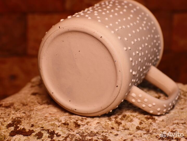 Керамическая кружка. Пупырки