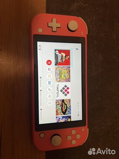 Nintendo switch lite прошитая чип