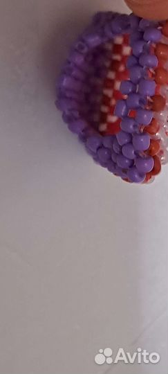 Кольцо из бисера