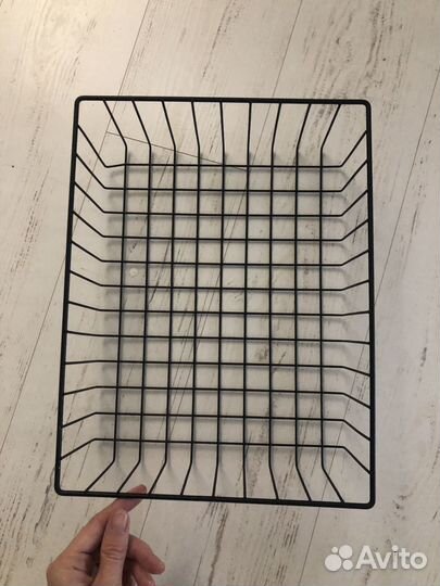 Корзина лофт металлическая декор