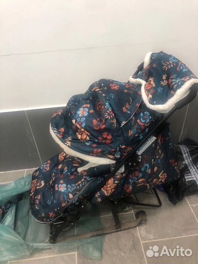 Коляска санки Nika 8