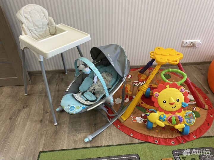 Шезлонг стул икея коврик ходунки