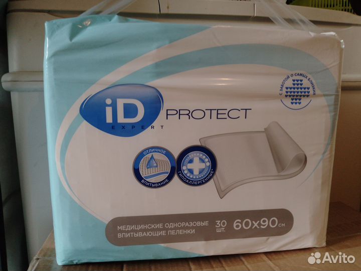 Пеленки одноразовые 60х90 30 штук