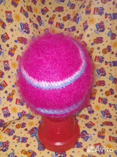 Шапка мохер детская