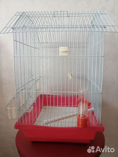 Клетка для декоративных птиц. Размер 46/33/26