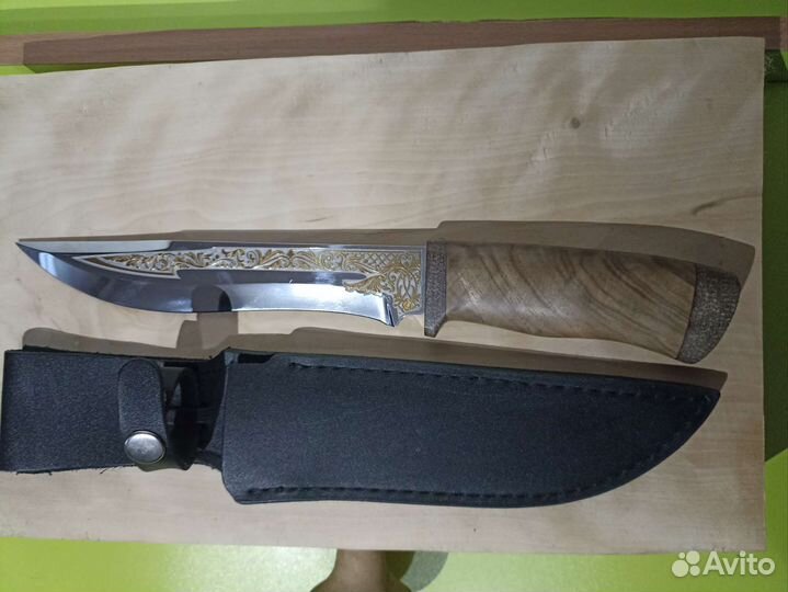 Нож охотничий ручной работы