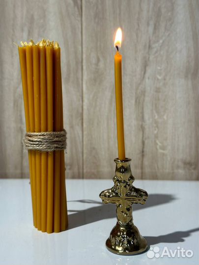 Свечи восковые церковные
