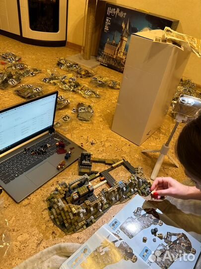 Конструктор хогвартс гарри поттер lego собранный