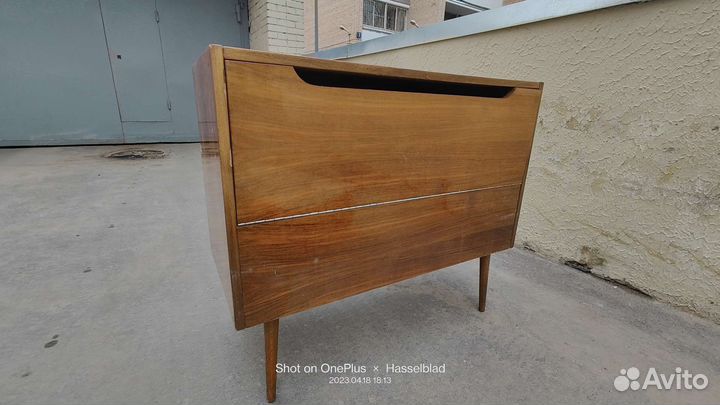 Ретро тумбочки 2 шт 1965 массив шпон И. Собеслав