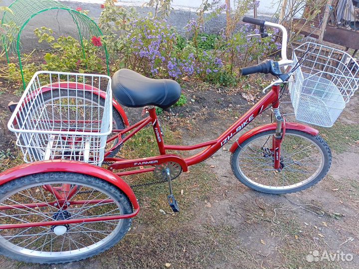 Трехколесный велосипед для взрослых