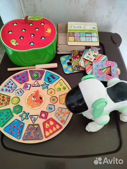 Развивающие игрушки пакетом