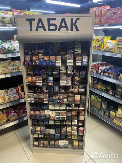 Витрина для сигарет