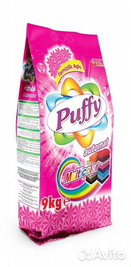 Puffy АВТОМАТ порошок 9 кг. Х 2 multicolor