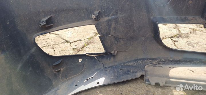 Бампер приора поло