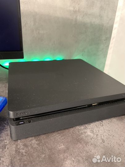 Sony playstation 4 slim 1tb с играми