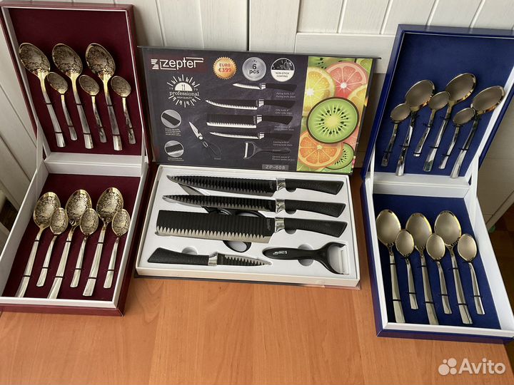 Наборы ложек и ножей