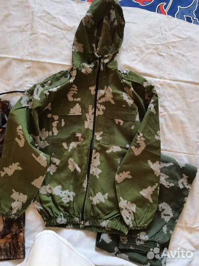 Камуфляжный костюм детский