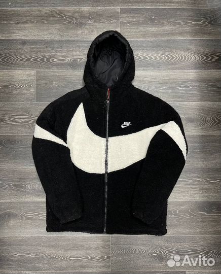 Куртка Найк двухсторонняя барашек