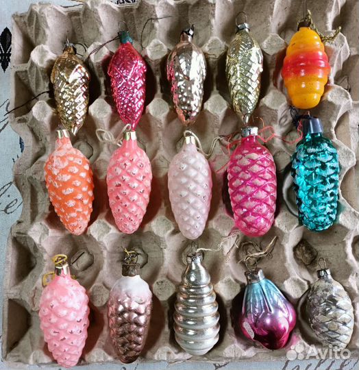 Елочные игрушки СССР