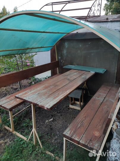 Беседка садовая бу