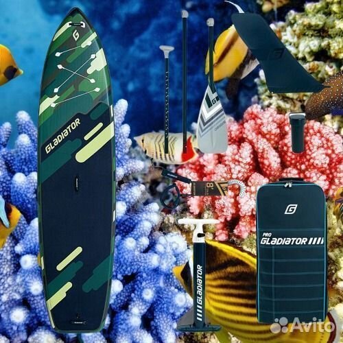 SUP board gladiator fishing 12,6 Тобольск