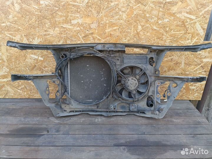 Передняя панель+кассета радиаторов Audi a6c5 рест