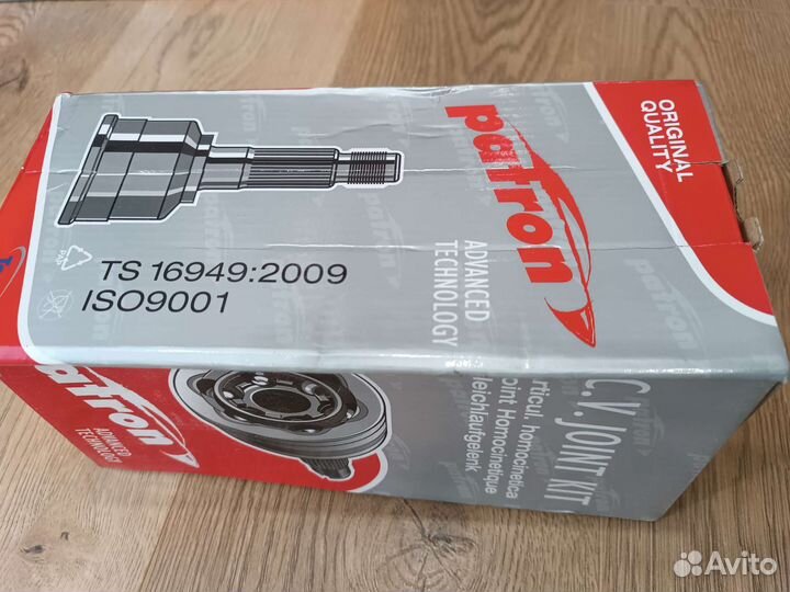 Шрус внутренний передний левый nissan qashqai