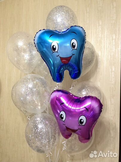 Шары на первый зубик