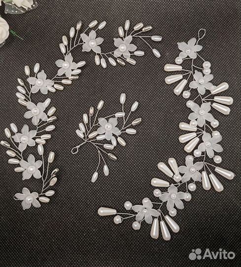 Свадебные украшения для волос