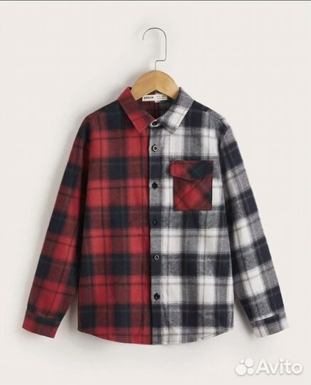 Рубашка на мальчика 140