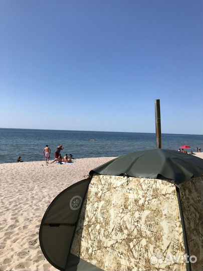 Мобильная баня палатка, баня на даче