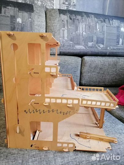 Полка гараж для машинок