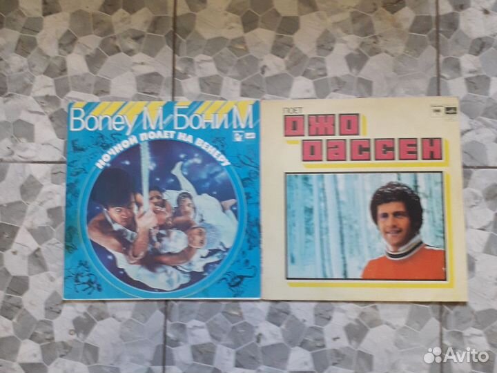 Виниловые пластинки.рок.поп