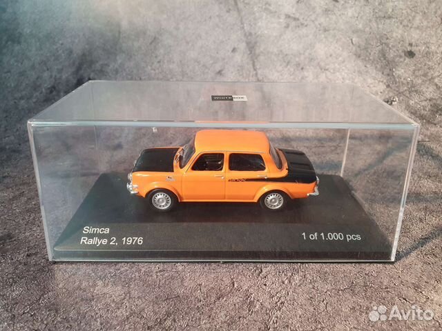 Simca Rallye 2 WhiteBox 1:43