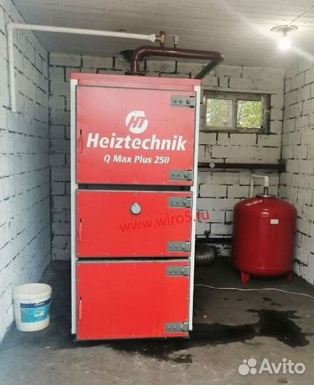 Твердотопливный котел Heiztechnik Q Max Plus