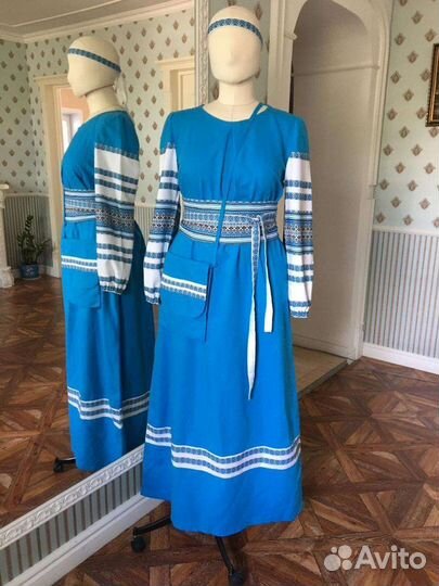 Фольклорное платье