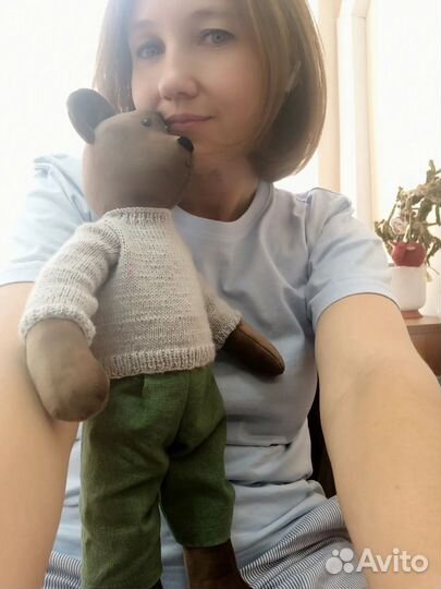 Медведь ручная работа