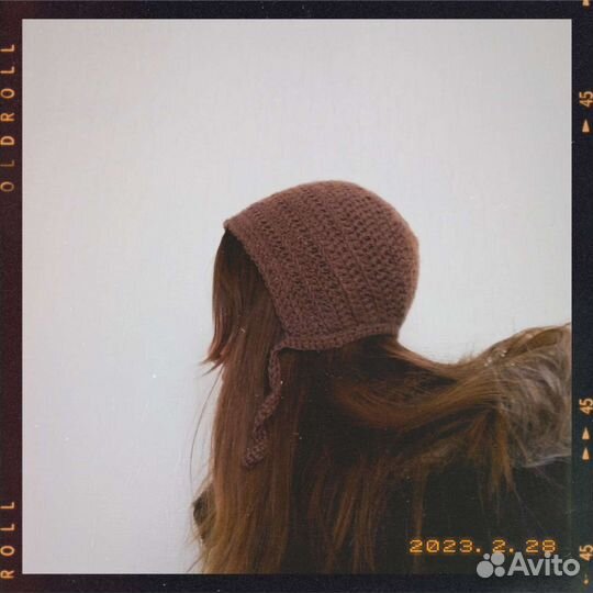 New чепец hand made #тольковязаное