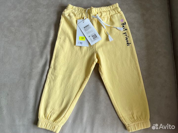 Новые Штаны для девочки 92