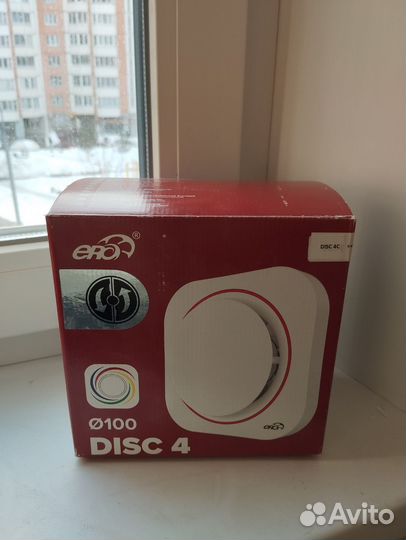 Вентелятор вытяжной осевой era disc 4 новый