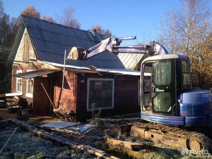 Демонтаж сданий. Снос домов