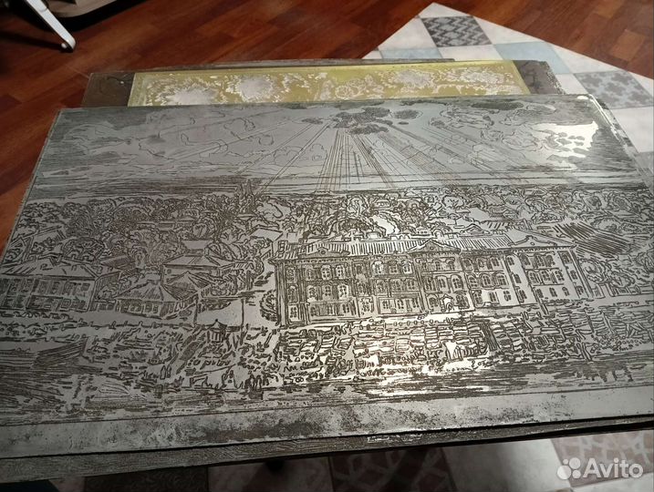 Картина гравюра