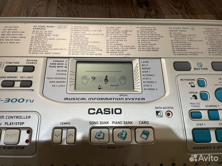 Синтезатор casio LK-300TV